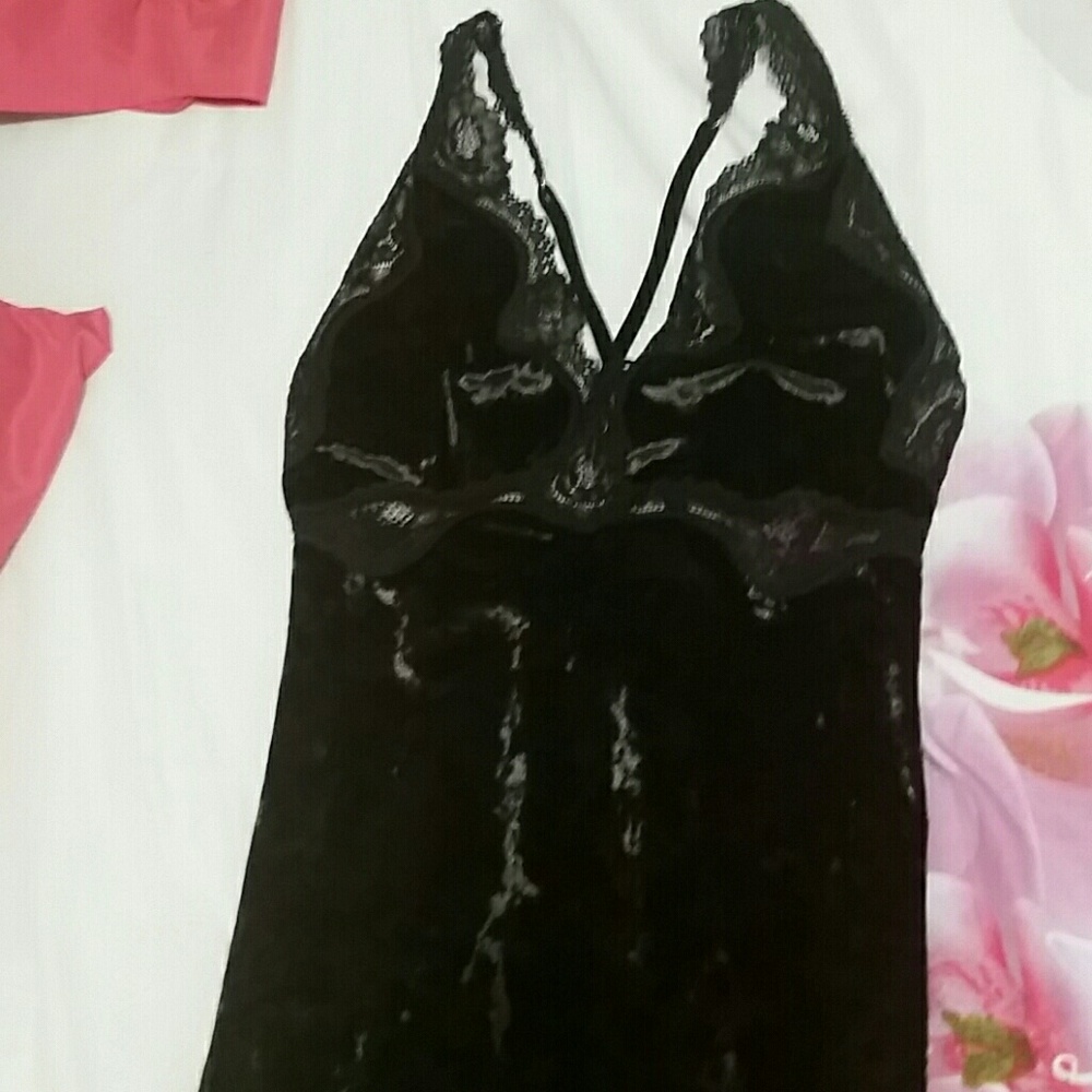 Velvet and Lace slip